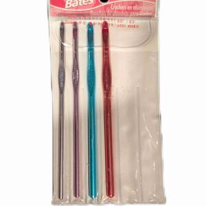 Susan Bates Aluminum Crochet Hook Set Various Sizes